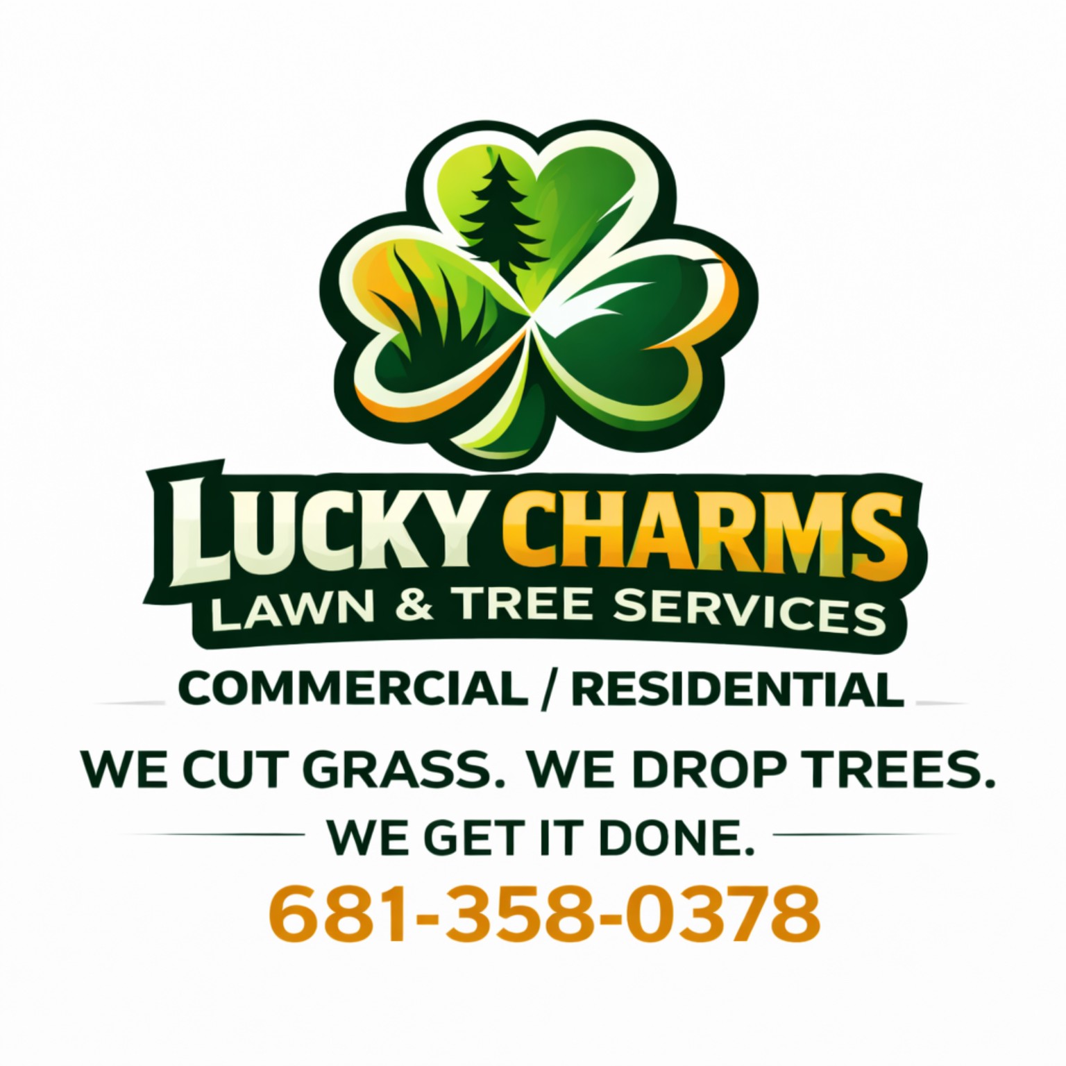 Lucky Charms slogan logo