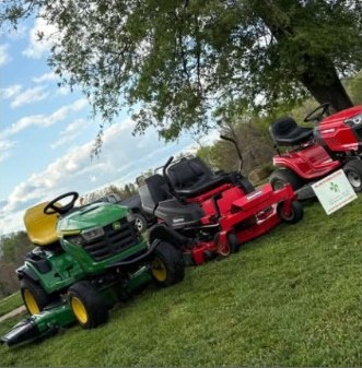Lucky Charms lawn mowers